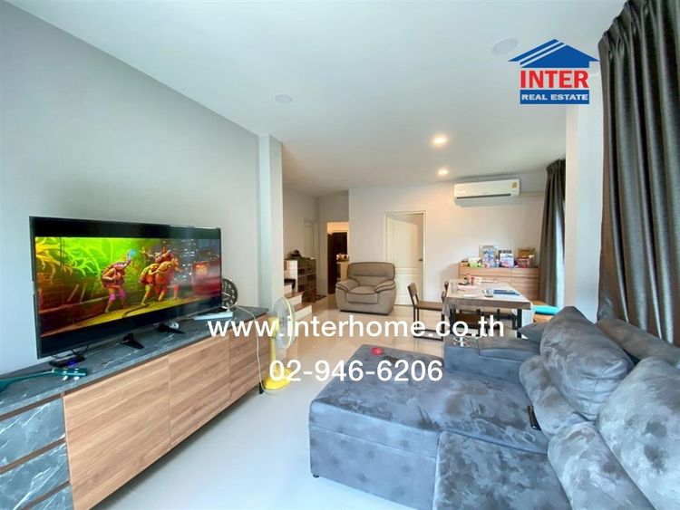 บ้านเดี่ยว 2 ชั้น 51 ตร.ว. หมู่บ้านเซนโทรประชาอุทิศ90 ใกล้บิ๊กซี ประชาอุทิศ90 ซอยประชาอุทิศ90 ถนนกาญจนาภิเษก ถนนประชาสามัคคี พระสมุทรเจดีย์  รูปที่ 2