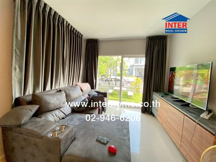 บ้านเดี่ยว 2 ชั้น 51 ตร.ว. หมู่บ้านเซนโทรประชาอุทิศ90 ใกล้บิ๊กซี ประชาอุทิศ90 ซอยประชาอุทิศ90 ถนนกาญจนาภิเษก ถนนประชาสามัคคี พระสมุทรเจดีย์  รูปที่ 3