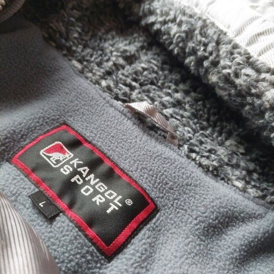 🇬🇧แบรนด์ 🇯🇵KANGOL🦘สเว็ตเตอร์มีฮู้ด อย่างหนา สภาพสวย✨️ รูปที่ 8