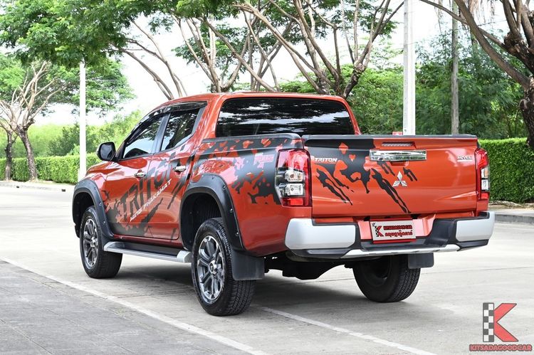 Mitsubishi Triton 2019 2.4 GLS Plus Pickup ดีเซล ไม่ติดแก๊ส เกียร์อัตโนมัติ ส้ม รูปที่ 3