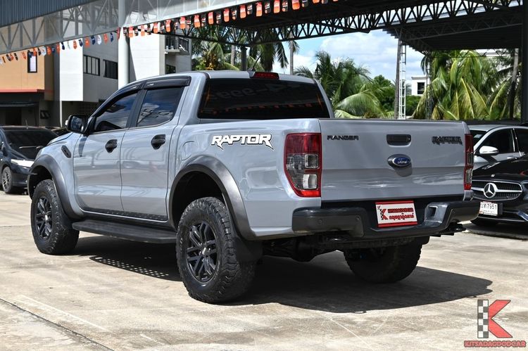 Ford Ranger 2019 2.0 Raptor 4WD Pickup ดีเซล ไม่ติดแก๊ส เกียร์อัตโนมัติ เทา รูปที่ 3
