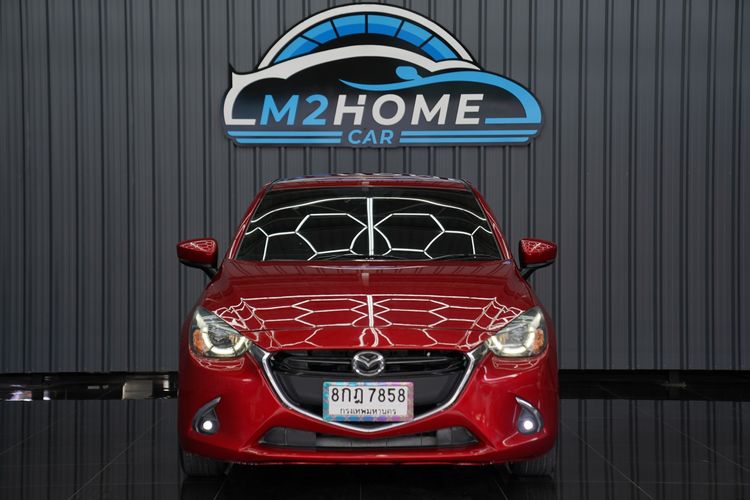 Mazda Mazda 2 2018 1.3 High Connect Sedan เบนซิน เกียร์อัตโนมัติ แดง รูปที่ 2