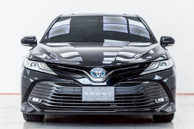 Toyota Camry 2019 2.5 Hybrid Sedan ไฮบริด ไม่ติดแก๊ส เกียร์อัตโนมัติ ดำ รูปที่ 4