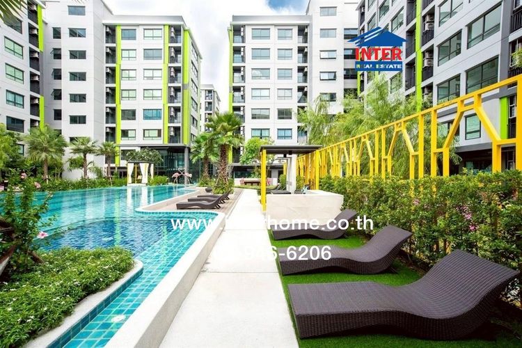 คอนโดมิเนียม 25.74 ตร.ม. กรีเน่คอนโด ดอนเมือง-สรงประภา เฟส2 ใกล้ตลาดนัดบุญอนันต์ ถนนสรงประภา ถนนกำแพงเพชร6 ถนนเลียบคลองประปา เขตดอนเมือง