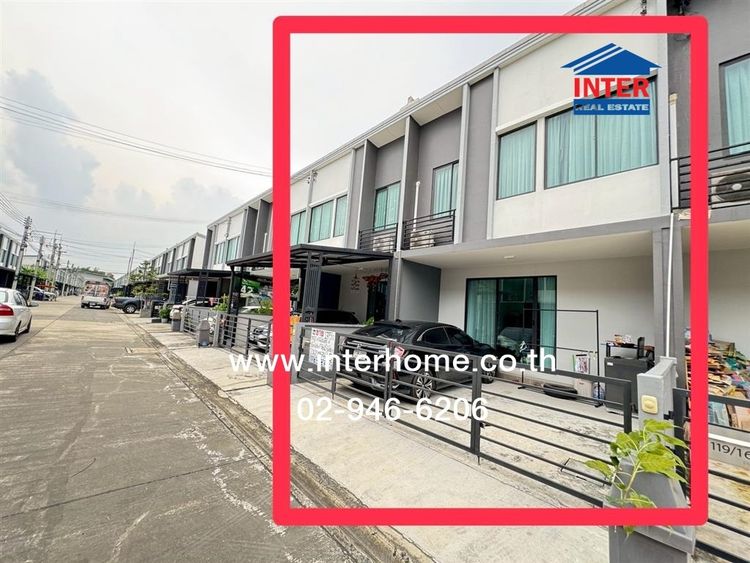 ทาวน์โฮม 2 ชั้น 17.5 ตร.ว. หมู่บ้านพลีโน่ราชพฤกษ์ - แจ้งวัฒนะ ถนนสะพานนนทบุรี-บางบัวทอง ริมคันคลองเกาะเกรียง เมืองปทุมธานี ปทุมธานี รูปที่ 2