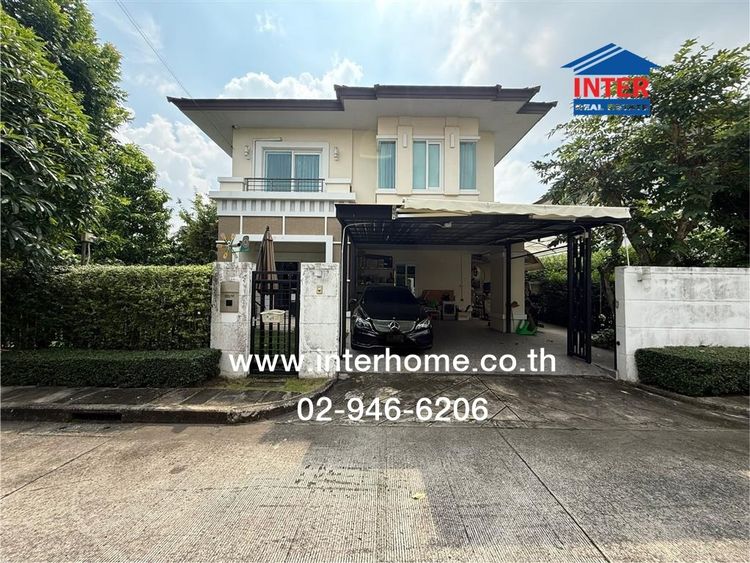 บ้านเดี่ยว 2 ชั้น 79.7 ตร.ว. หมู่บ้านเดอะซิตี้ พระราม5 - ราชพฤกษ์ ถนนนครอินทร์ ถนนราชพกษ์ บางกรวย นนทบุรี