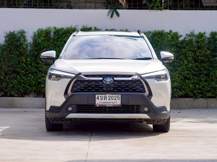 Toyota Corolla Cross 2023 1.8 Hybrid Premium Utility-car ไฮบริด ไม่ติดแก๊ส เกียร์อัตโนมัติ ขาว รูปที่ 2