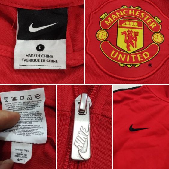 เสื้อแจ๊คเก็ต NIKE.ผีแดง❤️⚽.แท้ รูปที่ 17