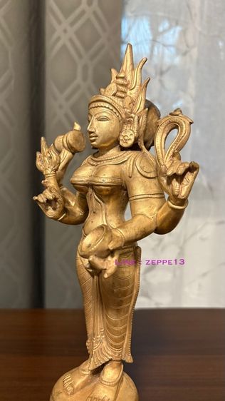 พระแม่กาลีอัมมัน เนื้อสัมฤทธิ์ งานเก่าเก็บหลายสิบปี รูปที่ 5