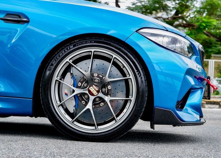 BMW M2 2020 3.0 Competition Sedan เบนซิน ไม่ติดแก๊ส เกียร์อัตโนมัติ ฟ้า รูปที่ 4