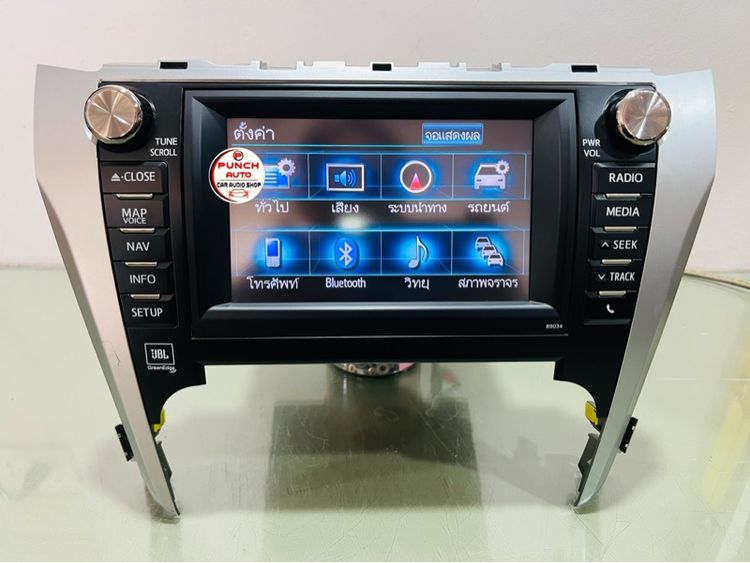 จอติดรถ TOYOTA camry (เครื่องศูนย์แท้) รูปที่ 16