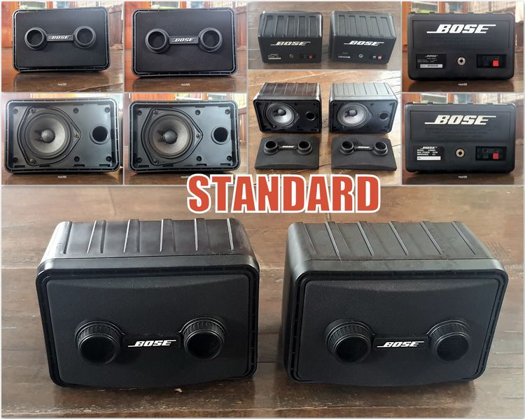 ลำโพงแยกชิ้น และซับวูฟเฟอร์ ลำโพง Bose101 MMG แท้ มือสอง ลำโพงเหมือน BOSE 802 ii ย่อขนาด PNN SPR