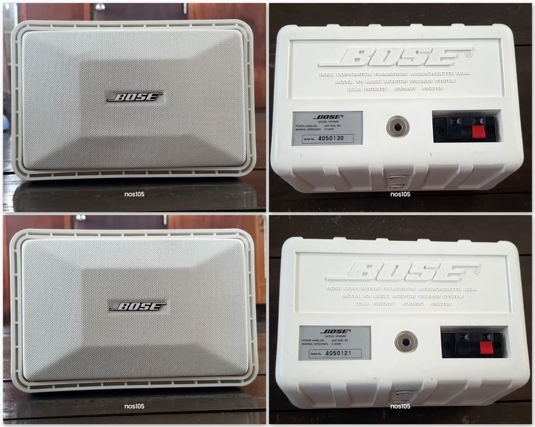 ลำโพง Bose 101 Music Monitor (MMW) เป็นลำโพงตู้ปิดแบบ Bass Reflex SPR BOSE โบส รูปที่ 6