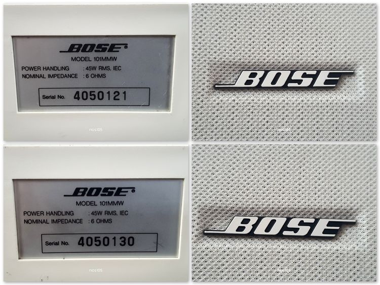 ลำโพง Bose 101 Music Monitor (MMW) เป็นลำโพงตู้ปิดแบบ Bass Reflex SPR BOSE โบส รูปที่ 12