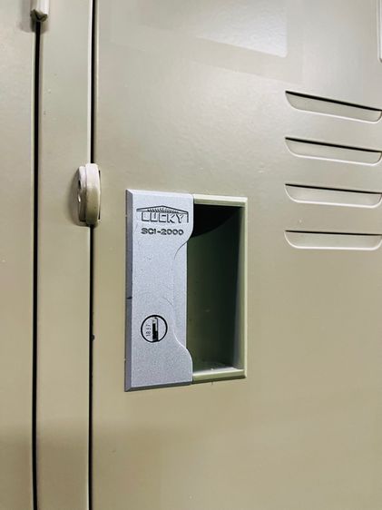 ตู้ล๊อคเกอร์เหล็ก Locker แบบ 12 ช่อง ลัคกี้ บานครบ รูปที่ 4