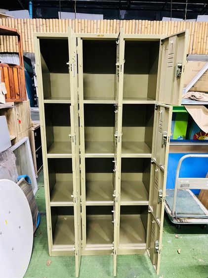 ตู้ล๊อคเกอร์เหล็ก Locker แบบ 12 ช่อง ลัคกี้ บานครบ รูปที่ 6