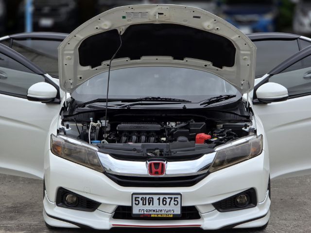 Honda City 2015 1.5 V i-VTEC Sedan เบนซิน ไม่ติดแก๊ส เกียร์อัตโนมัติ ขาว รูปที่ 4