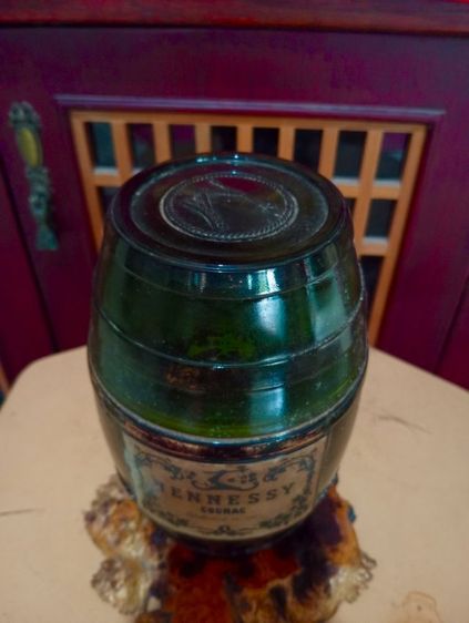 ฝรั่งเศส..สภาพเดิมๆเก่าโบราณทรงถังเบียร์เนื้อแก้ว รูปที่ 15