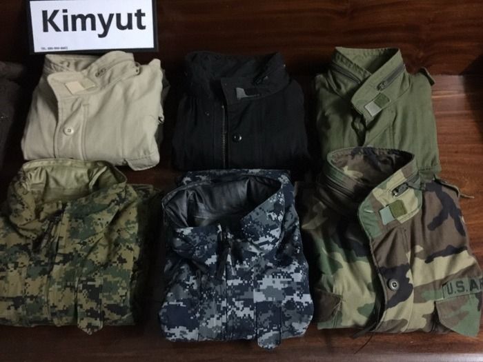 M65 Field Jacket Black Alpha Made in USA รูปที่ 4