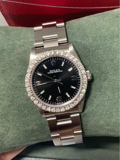 Rolex Oyster Perpetual Boy 31mm หน้าดำ กล่องใบครบ รูปที่ 2