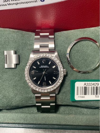 Rolex Oyster Perpetual Boy 31mm หน้าดำ กล่องใบครบ รูปที่ 5