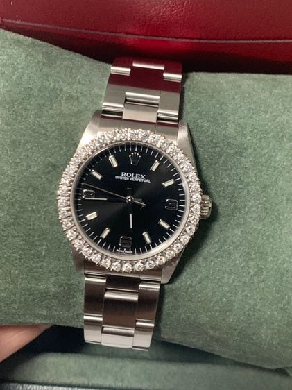 Rolex Oyster Perpetual Boy 31mm หน้าดำ กล่องใบครบ รูปที่ 3