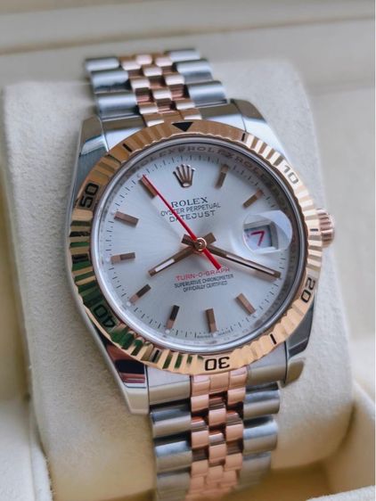 Rolex Turn-O-Graph 36mm rosegold สวยมาก รูปที่ 3
