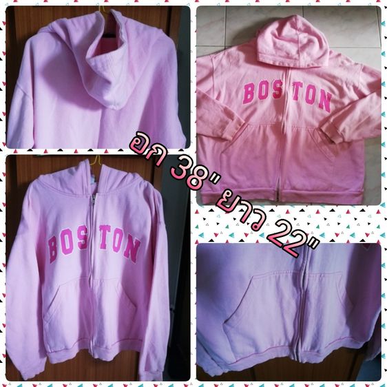 3ตัว 3 แบบ เสื้อคลุม เสื้อกันหนาวผ้าหนา เสื้อคลุมมีปึก (สีเทาของใหม่) 3 ตัว 3 แบบ  รูปที่ 5