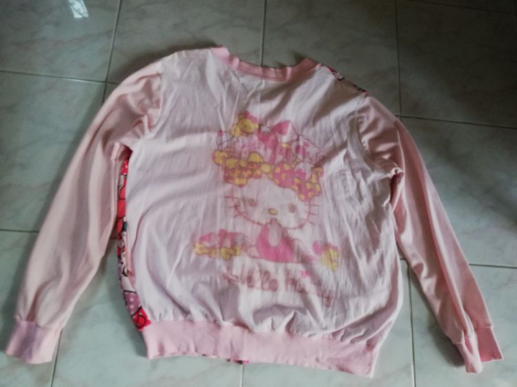 3ตัว 3 แบบ เสื้อคลุม เสื้อกันหนาวผ้าหนา เสื้อคลุมมีปึก (สีเทาของใหม่) 3 ตัว 3 แบบ  รูปที่ 8