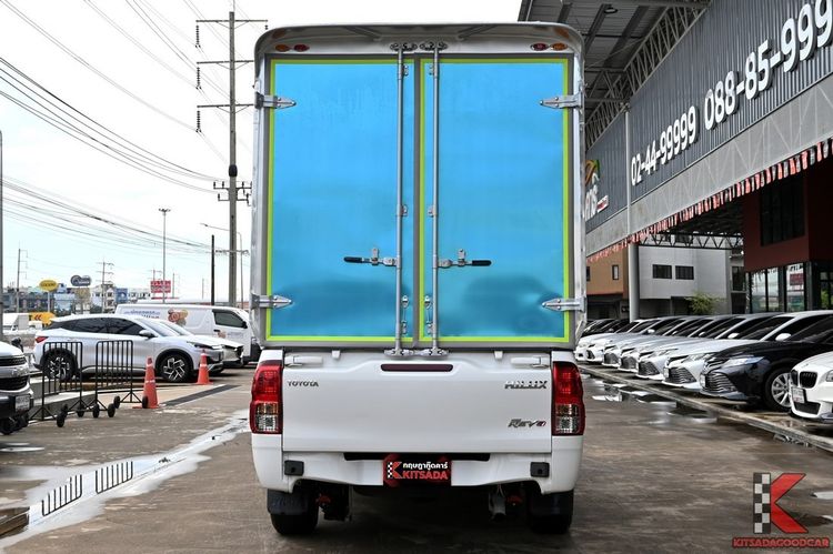 Toyota Hilux Revo 2023 2.4 Entry Pickup ดีเซล ไม่ติดแก๊ส เกียร์ธรรมดา ขาว รูปที่ 4