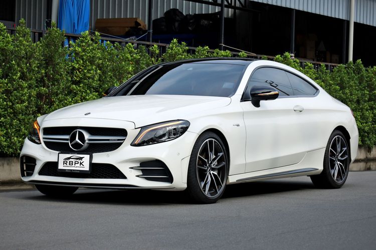 รถ Mercedes-Benz C-Class C43 สี ขาว