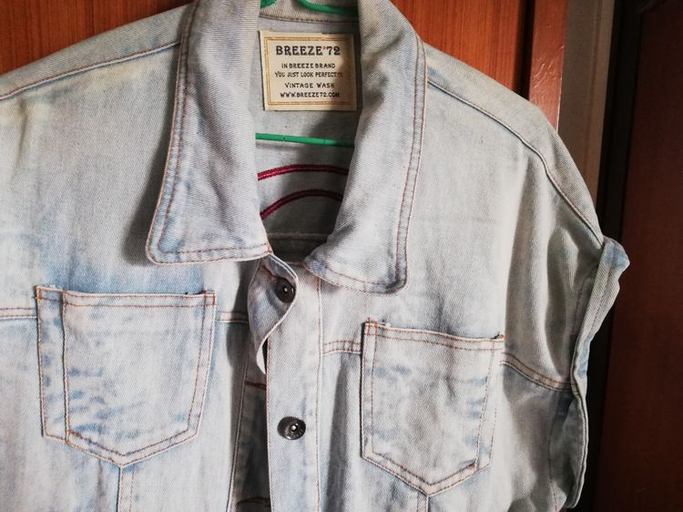 ชุดผ้ายีนส์ เสื้อกั๊ก จั๊มยีนส์ ขาสั้น แขนยาว ขายตัวละ 200.- เหมาหมด ลดพิเศษ รูปที่ 15