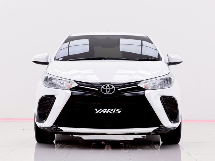 Toyota Yaris 2022 1.2 Entry Sedan เบนซิน ไม่ติดแก๊ส เกียร์อัตโนมัติ ขาว รูปที่ 3