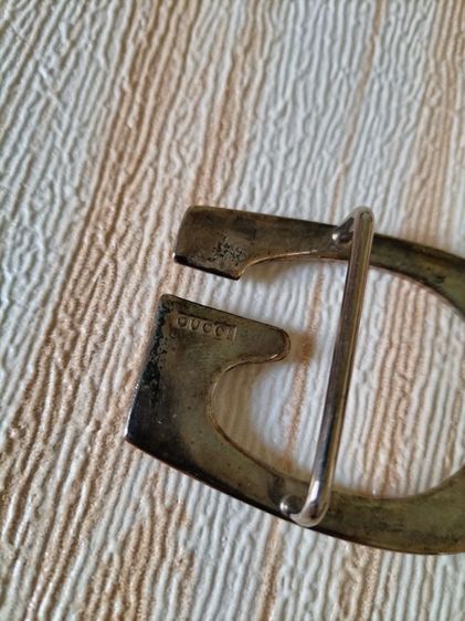 หัวเข็มขัด​ Gucci​ Vintage​ รูปที่ 3