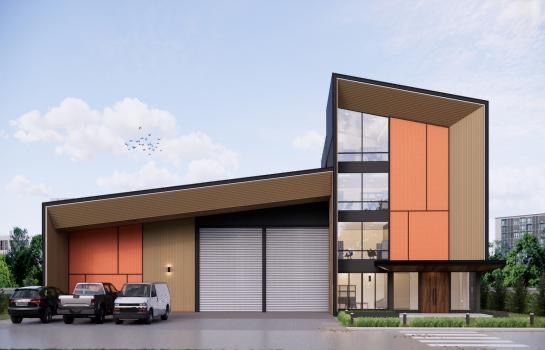 ขายที่ดินติดถนนใหญ่ ย่านบางบัวทอง พร้อมสร้างโรงงาน โกดัง คลังสินค้า รูปที่ 2