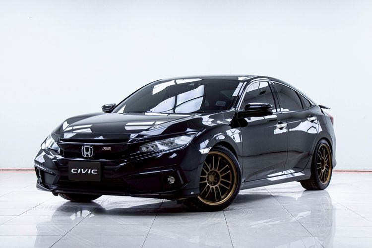 Honda Civic 2019 1.5 RS Sedan เบนซิน ไม่ติดแก๊ส เกียร์อัตโนมัติ ดำ