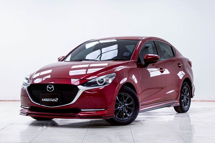 Mazda Mazda 2 2020 1.3 Skyactiv-G S Leather Sedan Sedan เบนซิน ไม่ติดแก๊ส เกียร์อัตโนมัติ แดง