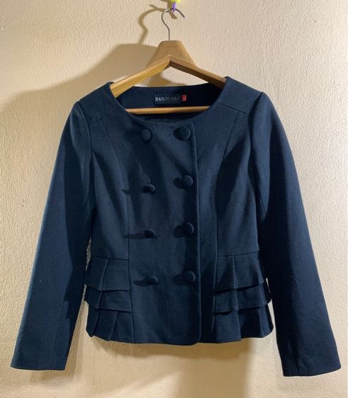 ชุดเดรส สีดำเนื้อผ้าดีมาก ไซค์ s-m รูปที่ 4