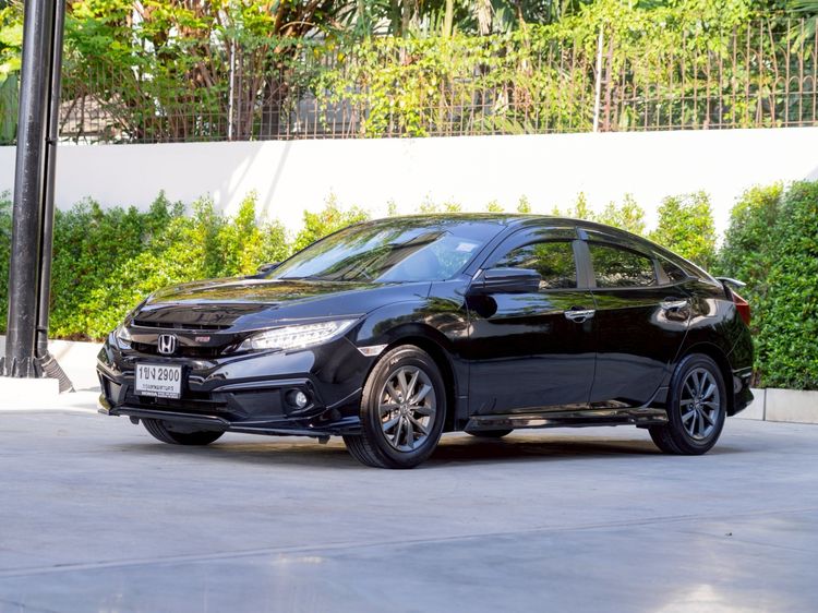 Honda Civic 2020 1.8 EL i-VTEC Sedan เบนซิน ไม่ติดแก๊ส เกียร์อัตโนมัติ ดำ รูปที่ 3