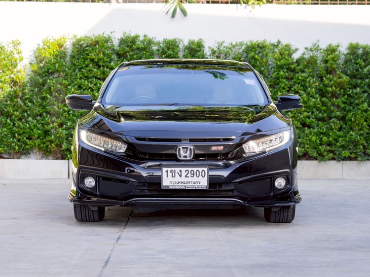 Honda Civic 2020 1.8 EL i-VTEC Sedan เบนซิน ไม่ติดแก๊ส เกียร์อัตโนมัติ ดำ รูปที่ 2