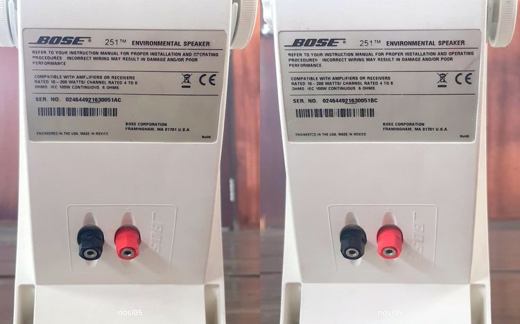 ลำโพง Bose 251 ที่เป็นมิตรต่อสิ่งแวดล้อม (Bose® 251® Environmental Speakers) SPR BOSE โบส รูปที่ 12