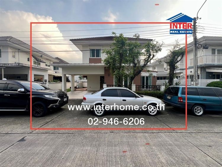 บ้านเดี่ยว 2 ชั้น 50 ตร.ว. หมู่บ้านเพอร์เฟคพาร์ค พระราม5 – บางใหญ่ ใกล้ตลาดพระปิ่น3 ซอยวัดส้มเกลี้ยง ถนนกาญจนาภิเษก ถนนรัตนาธิเบศร์ บางใหญ่ 