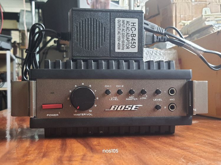 Bose 2705MX Mixing Power Amplifier เป็นแอมป์วินเทจ คุณภาพดี จากญี่ปุ่น SPR BOSE โบส รูปที่ 16
