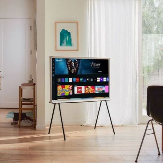 🔥TV SAMSUNG คิวแอลอีดี ทีวี 43 นิ้ว (4K,QLED, SMART TV,THE SERIF) QA43LS01BAKXXT

