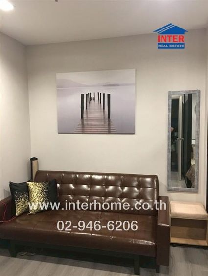 คอนโดมิเนียม 25.01 ตร.ม. เดอะโพลิแทน รีฟ ซอยนนทบุรี15 ถนนรัตนาธิเบศร์ เมืองนนทบุรี นนทบุรี รูปที่ 2