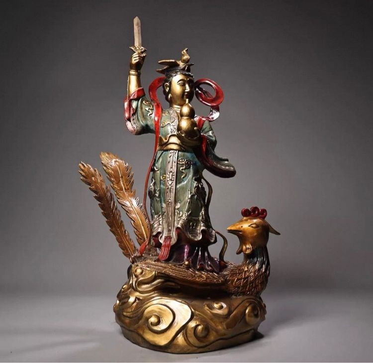 🕉️ พระพุทธรูปทองเหลืองเคลือบทองสัมฤทธิ์ 