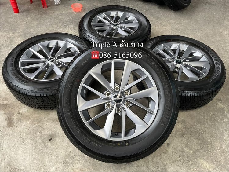 อื่นๆ อะลูมิเนียมอัลลอย 18" ✨ล้อแม็ก✨ISUZU MU-X 2024 ขอบ 18 พร้อมยาง 265-60-18 Bridgestone♨️ปลายปี 24♨️