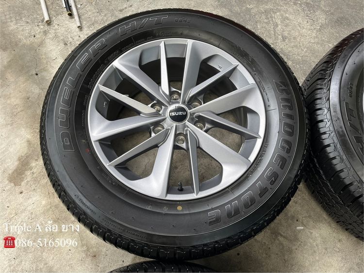 ✨ล้อแม็ก✨ISUZU MU-X 2024 ขอบ 18 พร้อมยาง 265-60-18 Bridgestone♨️ปลายปี 24♨️ รูปที่ 4