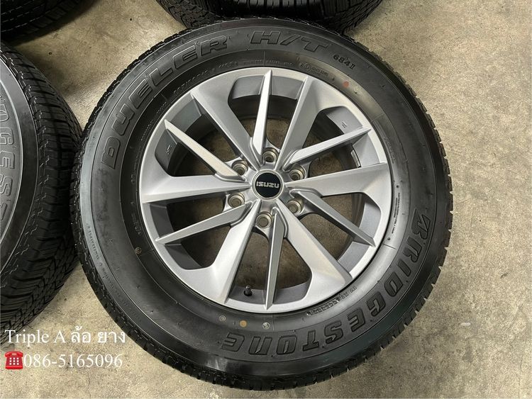 ✨ล้อแม็ก✨ISUZU MU-X 2024 ขอบ 18 พร้อมยาง 265-60-18 Bridgestone♨️ปลายปี 24♨️ รูปที่ 3