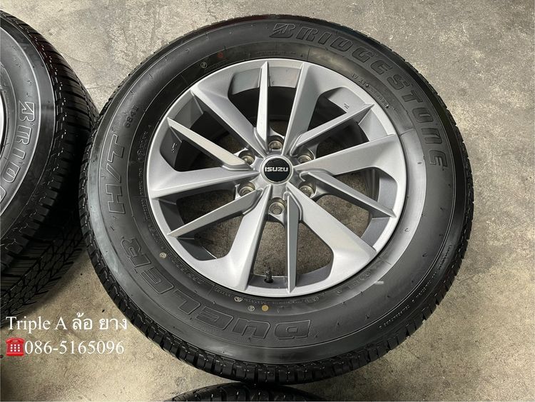 ✨ล้อแม็ก✨ISUZU MU-X 2024 ขอบ 18 พร้อมยาง 265-60-18 Bridgestone♨️ปลายปี 24♨️ รูปที่ 5